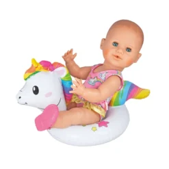 Puppen Einhorn Schwimmset - Größe 35-45 Cm -Rabatt Spielzeug Geschäft 201931 4001949000669 einhorn schwimmset heless 02
