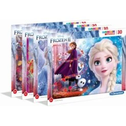 Clementoni Die Eiskönigin 2 - Rahmenpuzzle - 30 Teile - Supercolor - 1 Stück