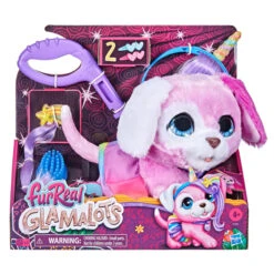 Hasbro FurReal Friends - Glamalots - Große Racker - Hund -Rabatt Spielzeug Geschäft 225724 5010993798735 furreal glamalots grosser racke 20