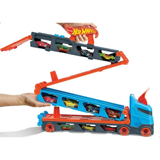 MATTEL Hot Wheels City - 2 In 1 Rennbahn-Transporter 1 MATTEL Hot Wheels City - 2 In 1 Rennbahn-Transporter