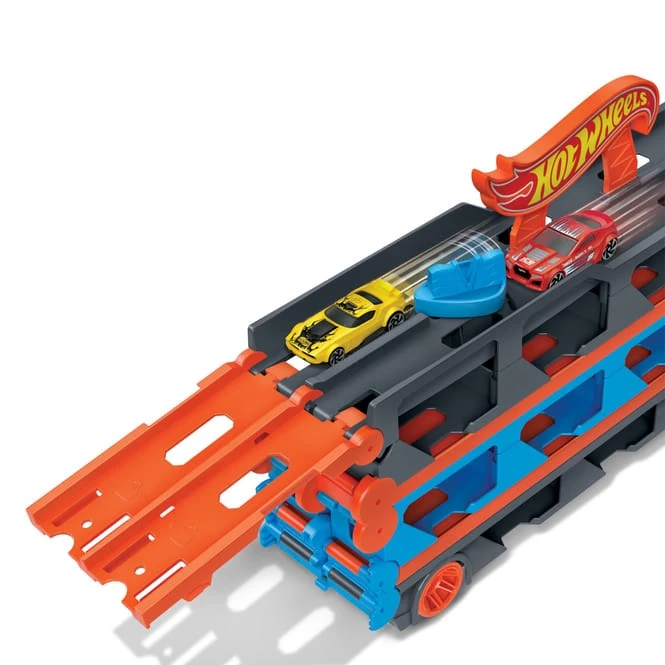 MATTEL Hot Wheels City - 2 In 1 Rennbahn-Transporter 2 MATTEL Hot Wheels City - 2 In 1 Rennbahn-Transporter – Bild 2