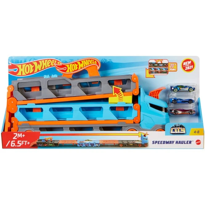 MATTEL Hot Wheels City - 2 In 1 Rennbahn-Transporter 5 MATTEL Hot Wheels City - 2 In 1 Rennbahn-Transporter – Bild 5