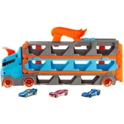 MATTEL Hot Wheels City - 2 In 1 Rennbahn-Transporter 9 MATTEL Hot Wheels City - 2 In 1 Rennbahn-Transporter -Rabatt Spielzeug Geschäft 226357 887961925203 mattel hotwheels rennbahn transporter 05