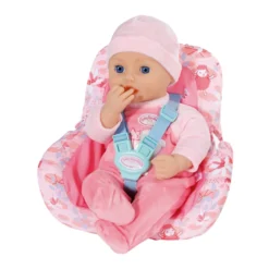 Zapf Creation Baby Annabell - Active Autositz - Rosa/hellblau -Rabatt Spielzeug Geschäft 227145 4001167705964 zapf babyannabell autositz 02