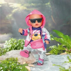 Zapf Creation BABY Born - Deluxe Fahrrad Set - 43 Cm -Rabatt Spielzeug Geschäft 227170 4001167830031 zapf babyborn fahrradset 04