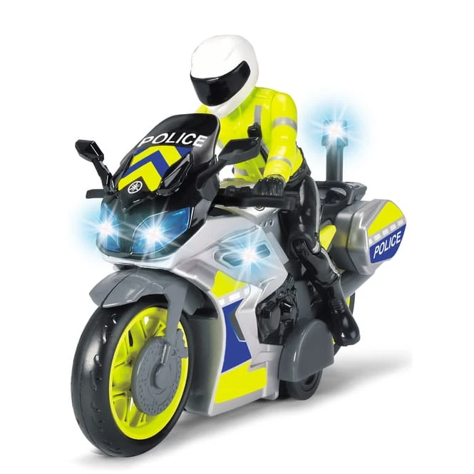 Dickie - Polizei Motorrad Blau-silber 1 Dickie - Polizei Motorrad Blau-silber