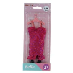 Besttoy - Modepuppenkleid - Cocktailkleid - Pink-Lila