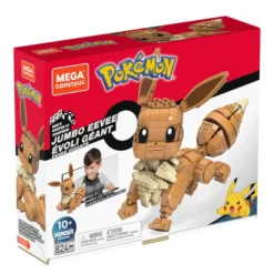 MATTEL Pokémon - Mega Construx - Jumbo Evoli -Rabatt Spielzeug Geschäft 237088 887961852264 mattel bausatz jumbo evoli 02