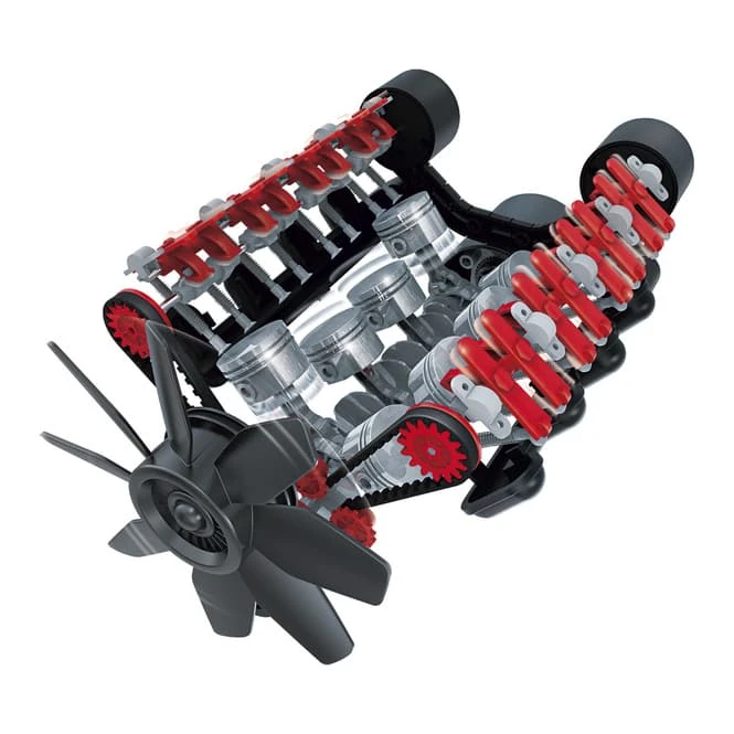 Woozle Goozle - V8 Modell Motor - Experimentierkasten 4 Woozle Goozle - V8 Modell Motor - Experimentierkasten – Bild 4