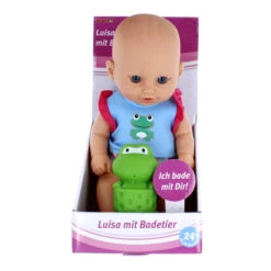 Besttoy - Badepuppe - Luisa Mit Badetier - 1 Stück -Rabatt Spielzeug Geschäft 237479 4016096431303 Besttoy Luisa mit Badetier 01
