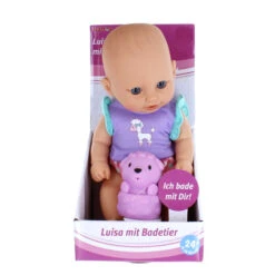 Besttoy - Badepuppe - Luisa Mit Badetier - 1 Stück -Rabatt Spielzeug Geschäft 237479 4016096431303 Besttoy Luisa mit Badetier 03