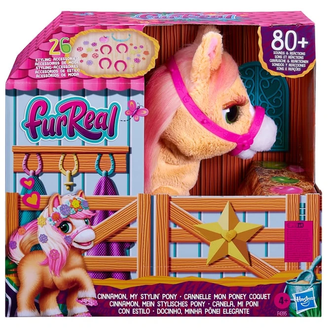 Hasbro Fur Real Friends - Cinnamon - Mein Stylisches Pony 3 Hasbro Fur Real Friends - Cinnamon - Mein Stylisches Pony – Bild 3