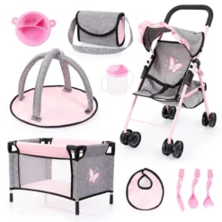 Puppenzubehör Set - Mit Buggy Und Reisebett -Rabatt Spielzeug Geschäft 242140 4003336412925 ulba buggyset reisebett 21533