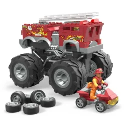 MATTEL MEGA Hot Wheels - 5 Alarm Monster Truck & Feuerwehrfahrzeug -Rabatt Spielzeug Geschäft 242505 194735064441 mattel truck feuerwehrfahrzeug 01