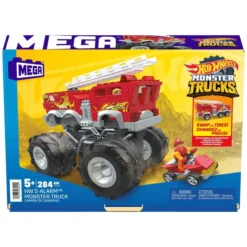 MATTEL MEGA Hot Wheels - 5 Alarm Monster Truck & Feuerwehrfahrzeug -Rabatt Spielzeug Geschäft 242505 194735064441 mattel truck feuerwehrfahrzeug 06
