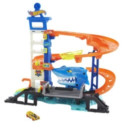 MATTEL Hot Wheels - City Hai-Attacke - Spielset -Rabatt Spielzeug Geschäft 242534 194735028979 mattel hai attacke spielset 01