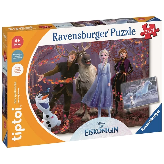 Ravensburger Tiptoi®Puzzle - Die Eiskönigin - 2 X 24 Teile 2 Ravensburger Tiptoi®Puzzle - Die Eiskönigin - 2 X 24 Teile – Bild 2