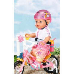 Zapf Creation BABY Born - Fahrradhelm - 43cm -Rabatt Spielzeug Geschäft 245383 4001167834909 zapf babyborn fahrradhelm 03