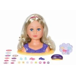 Zapf Creation BABY Born - Sister - Styling Head - Schminkkopf -Rabatt Spielzeug Geschäft 245398 4001167835234 zapf babyborn sister styling head frisierkopf 01