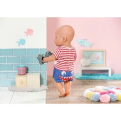 Zapf Creation BABY Born - Pyjama Und Clogs - 43 Cm -Rabatt Spielzeug Geschäft 245995 4001167834268 zapf babyborn pyjama und clogs set 43cm 06