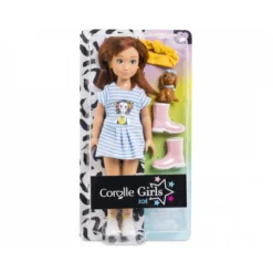 SIMBA TOYs Carolle - Modepuppe Zoe - Mit Hund - Ca. 28 Cm