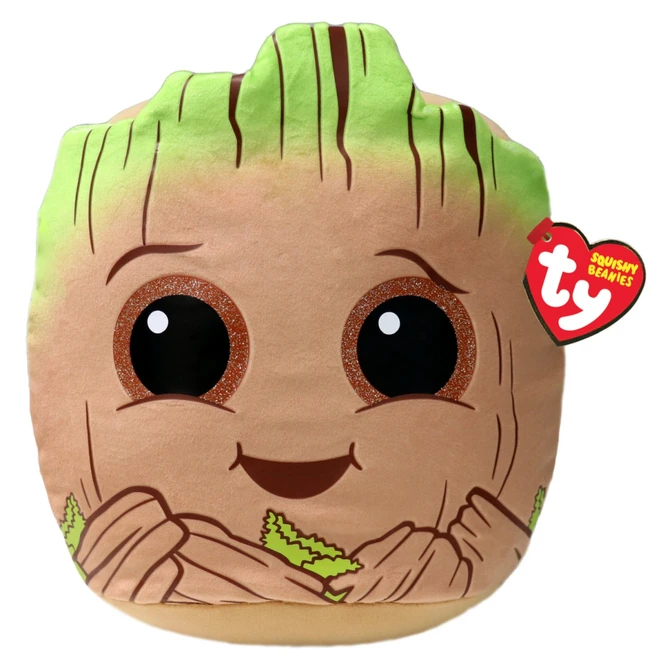 Marvel - Ty Squishy Beanies - Plüsch Kissen Groot - Ca. 31 Cm 1 Marvel - Ty Squishy Beanies - Plüsch Kissen Groot - Ca. 31 Cm