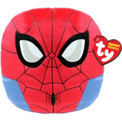 Spider-Man - Ty Squishy Beanies - Plüsch Kissen Spider-Man - Ca. 31 Cm