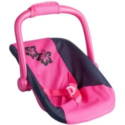 Besttoy - Puppen Autositz - Verschiedene Modelle -Rabatt Spielzeug Geschäft 4016096210458 puppen autositz hibiskusbluete