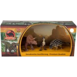 Dinowelt 3er Spielset - 24219 -Rabatt Spielzeug Geschäft 4016096242190 dinosaurier b 24219