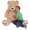 Besttoy - XXL Plüsch-Bär Mit Tatzen - Beige - Ca. 135 Cm