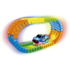 Rennbahn Zum Zusammenstecken - Glow In The Dark 12 Rennbahn Zum Zusammenstecken - Glow In The Dark -Rabatt Spielzeug Geschäft 4016096366704 2118513