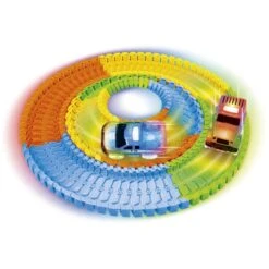 Rennbahn Zum Zusammenstecken - Glow In The Dark 11 Rennbahn Zum Zusammenstecken - Glow In The Dark -Rabatt Spielzeug Geschäft 4016096366704 2118519