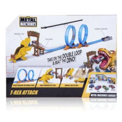Zuru Metal Machines Rennbahn - T-Rex Attack - Ca. 3,6m 11 Zuru Metal Machines Rennbahn - T-Rex Attack - Ca. 3,6m -Rabatt Spielzeug Geschäft 6702 metalmachines t rexattack 04